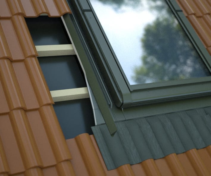 KOLNIERZ-H Flashing for high profiled<br> roofing material H