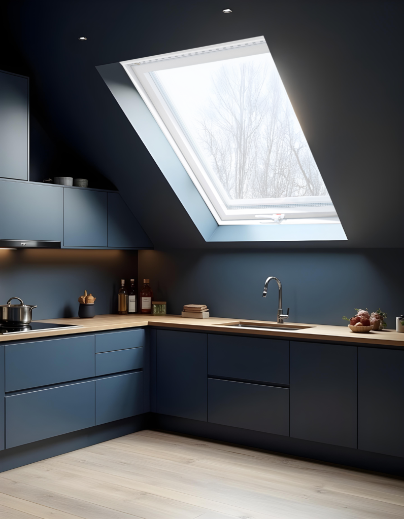 IGOV_IGKV-KUCHNIA-GRANAT-796x1024 Planowanie aranżacji poddasza z wykorzystaniem okien dachowych z PVC